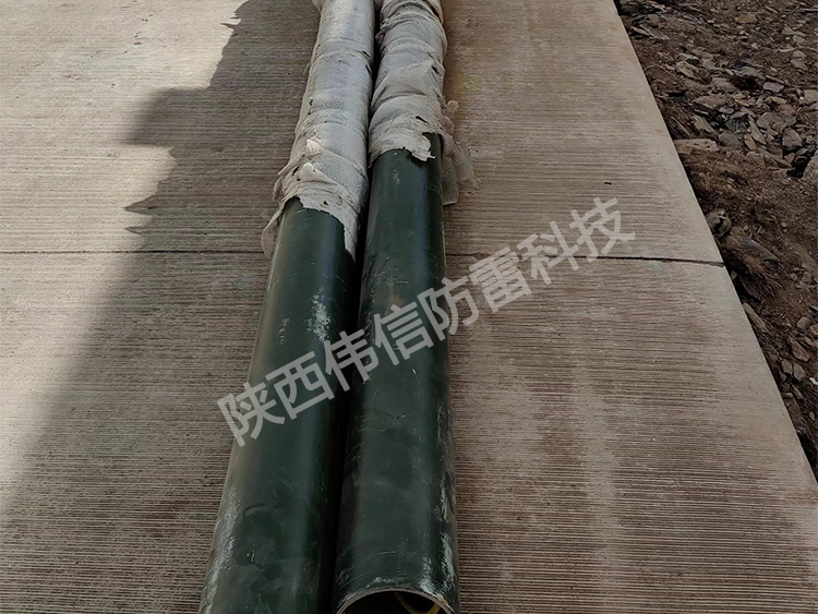 24米獨(dú)立雷達(dá)站玻璃鋼避雷針，抗干擾防側(cè)閃絕緣玻璃鋼避雷針產(chǎn)品展示四